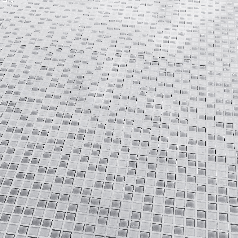 Mozaic interior, gri, sticla, patrat, 30 x 30 cm x 4 mm Glina