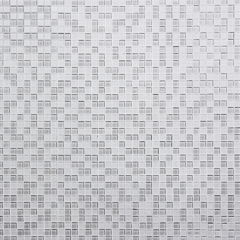 Mozaic interior, gri, sticla, patrat, 30 x 30 cm x 4 mm Glina