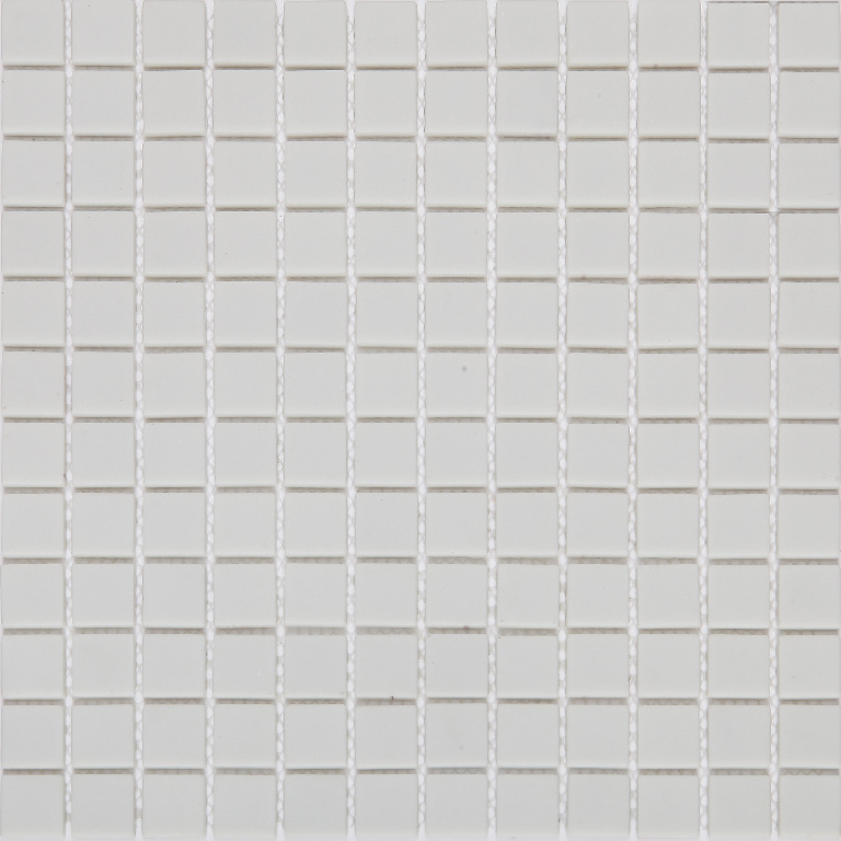 Mozaic interior, alb, sticla, patrat, 30 x 30 cm x 4 mm  GoodHome Plain