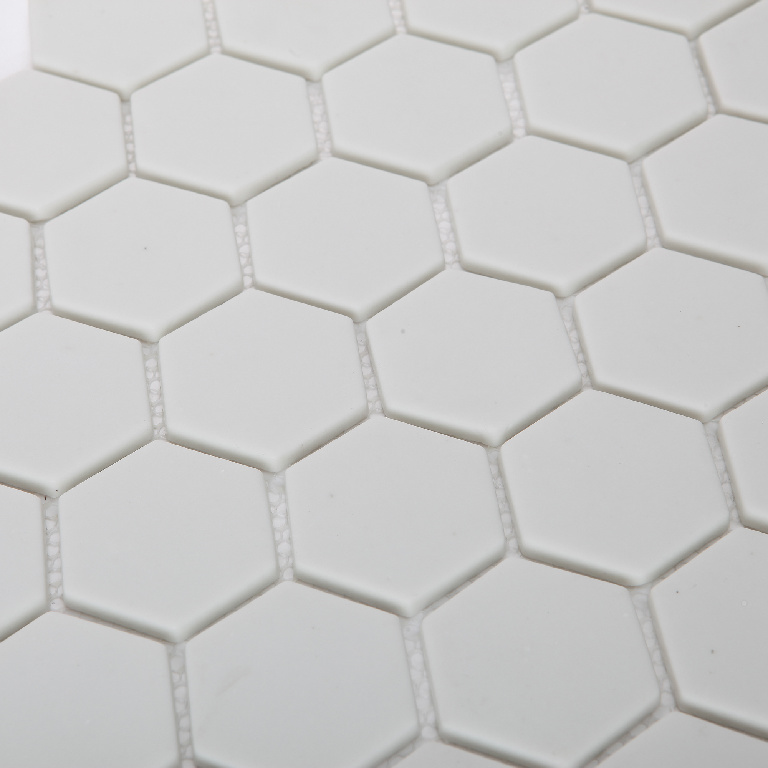 Mozaic interior, alb, sticla, patrat, 30 x 30 cm x 6 mm  GoodHome Plain