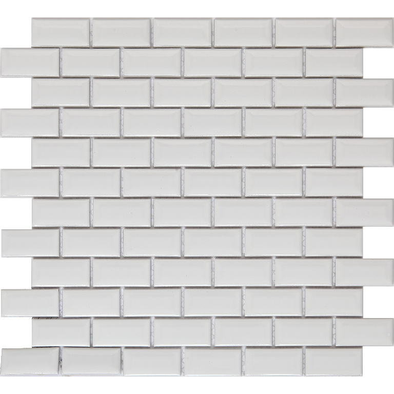 Mozaic interior, alb, ceramica, patrat, 30 x 30 cm x 6 mm GoodHome Trentie