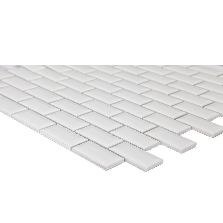 Mozaic interior, alb, ceramica, patrat, 30 x 30 cm x 6 mm GoodHome Trentie