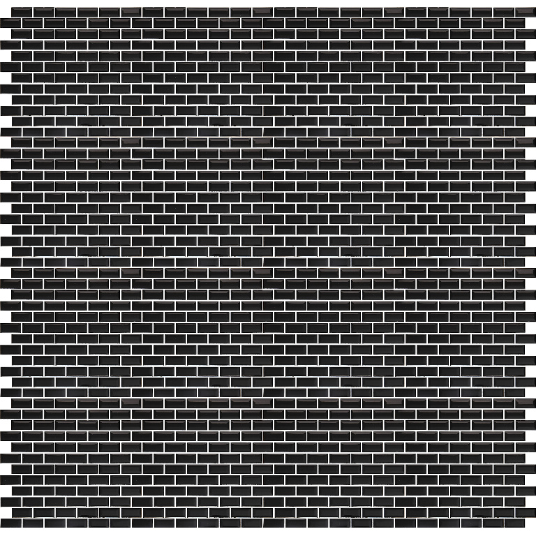 Mozaic interior, negru, ceramica, patrat, 30 x 30 cm x 6 mm GoodHome Trentie