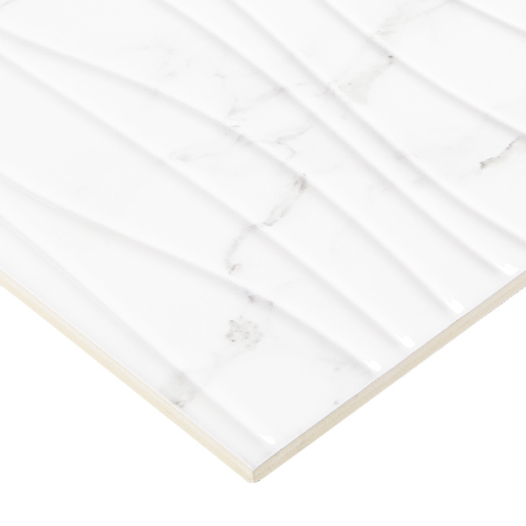 Faianta interior, alb, 60 x 20 x 0.88 cm, 1.08 mp, lucios  GoodHome Marble