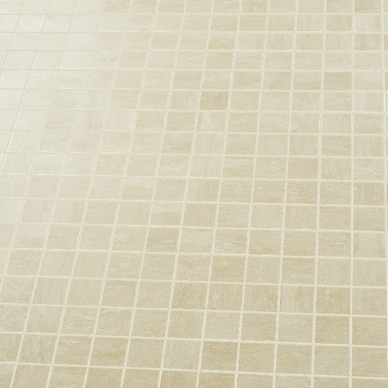 Mozaic ceramic decorativ GoodHome Soft travertin, 30x30 cm, bej