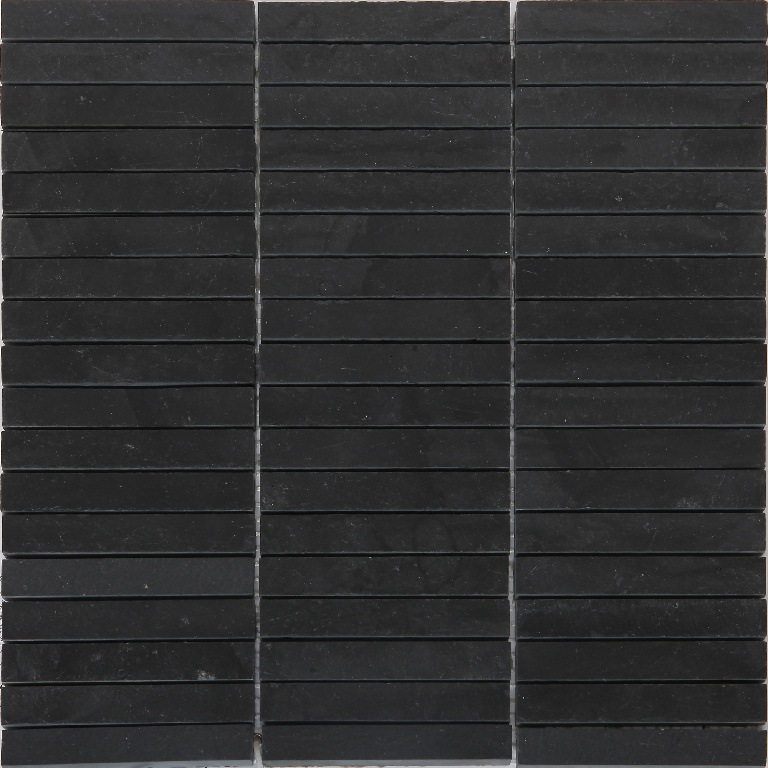 Mozaic interior, antracit, piatra naturala, patrat, 30.4 x 30.3 cm x 10 mm GoodHome Slate