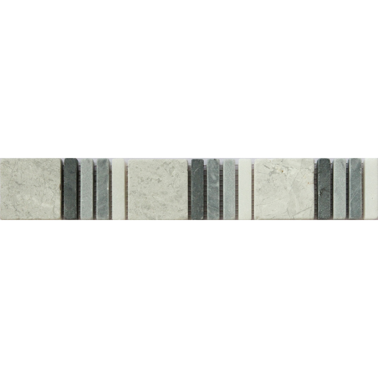 Brau decor, gri, 5 x 30 x 0.8 cm  GoodHome Thebes