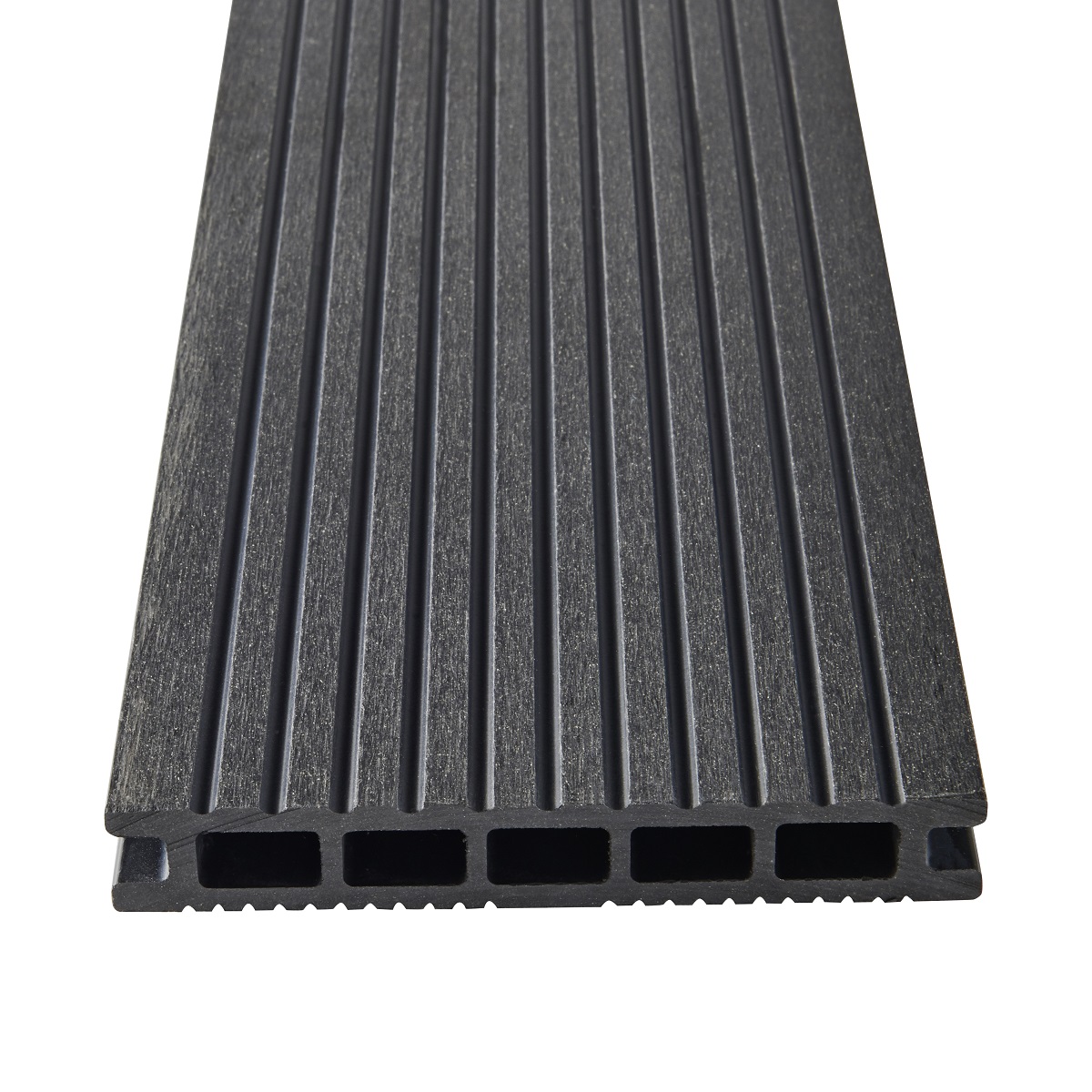 Dusumea pentru terasa KLIKSTROM Premium, 220 x 14.5 x 2.1 cm, WPC, gri antracit