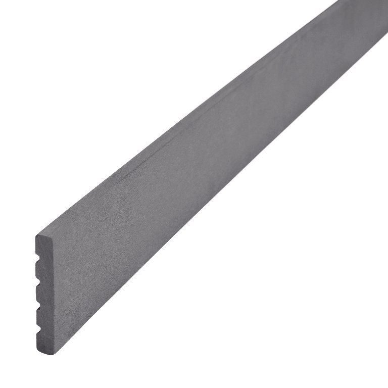 Profil de finisare GOODHOME Neva, compozit, 220 x 5.2 cm, gri antracit
