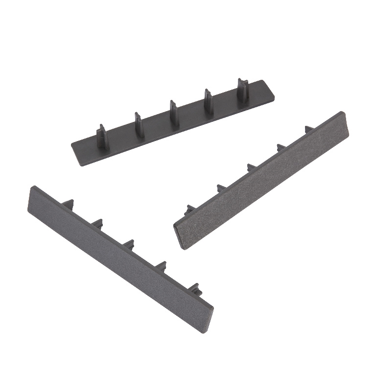 Profil de finisare GOODHOME Neva, polietilena, 14.5 x 2.1 cm, gri