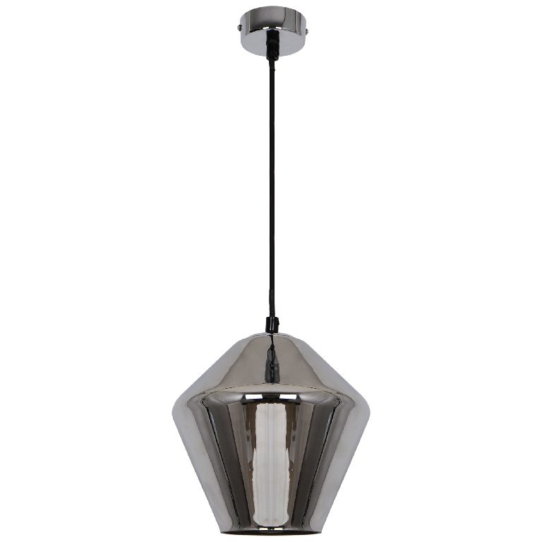 Lustra tip pendul, Transparent, 28 W, 1 x E27  GoodHome Flachee