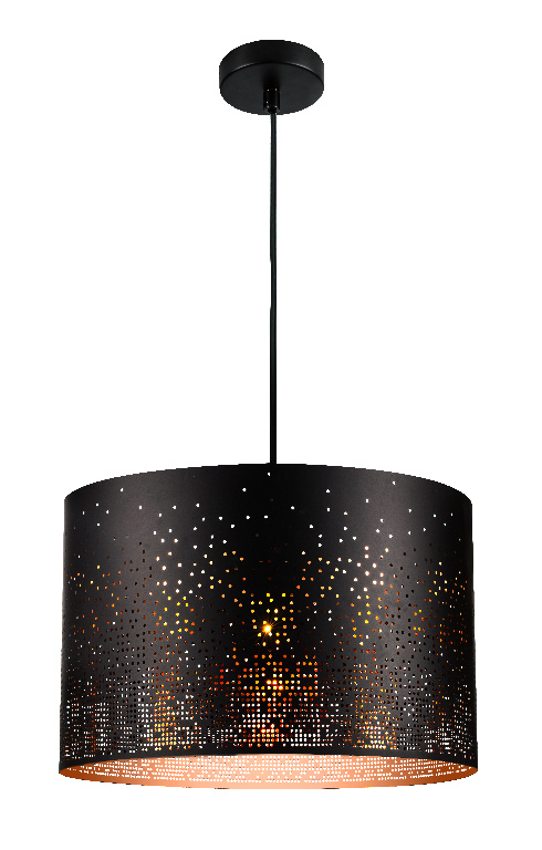 Lustra tip pendul, Negru, 42 W, 1 x E27 GoodHome Senecaz