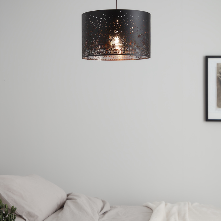Lustra tip pendul, Negru, 42 W, 1 x E27 GoodHome Senecaz