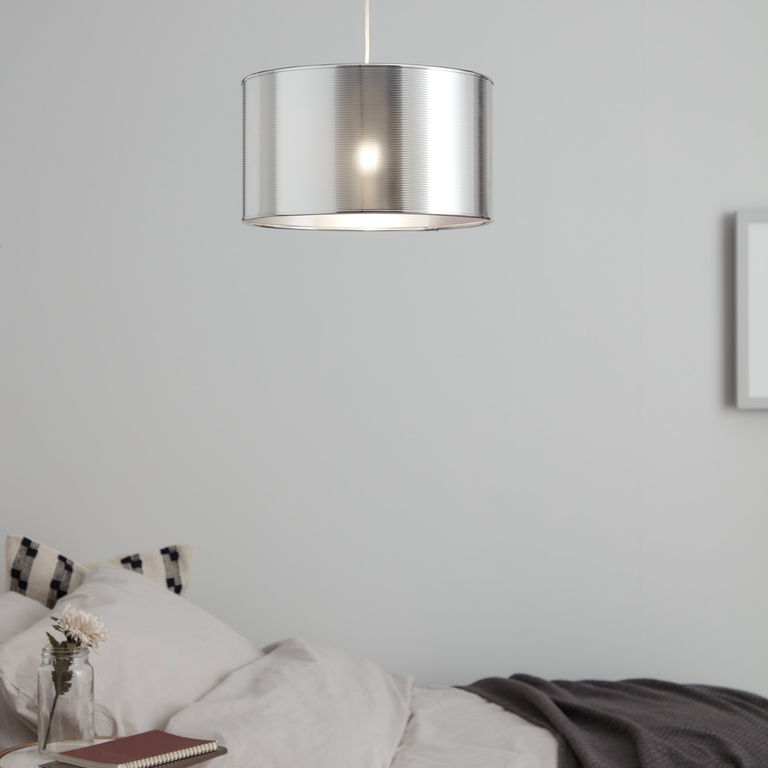 Lustra tip pendul, Argintiu, 42 W, 1 x E27  GoodHome Tectit