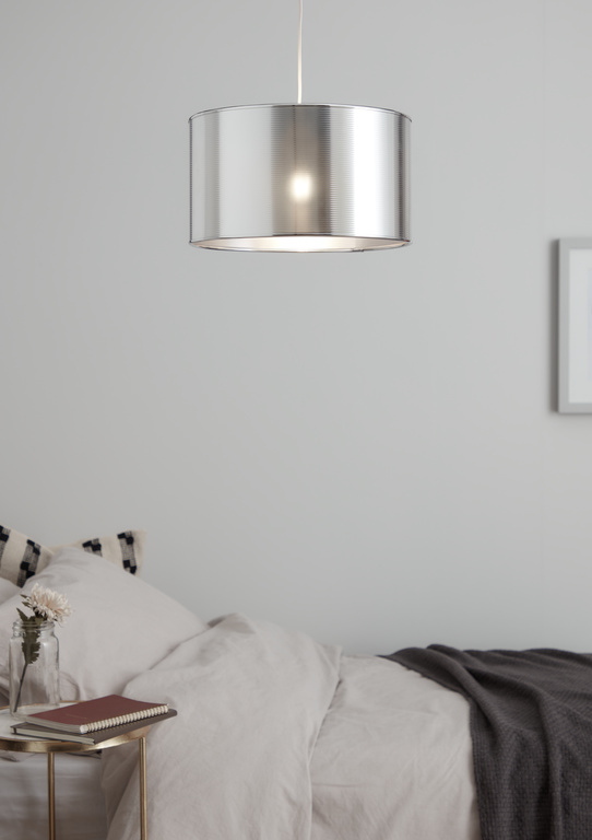 Lustra tip pendul, Argintiu, 42 W, 1 x E27  GoodHome Tectit