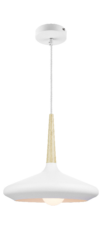 Lustra tip pendul, Alb, 42 W, 1 x E27  GoodHome Arraqis