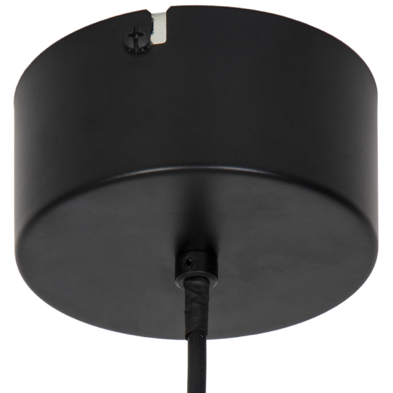 Lustra tip pendul, Negru, 42 W, 1 x E27 GoodHome Daluiz