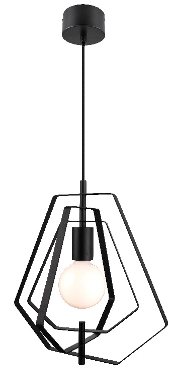 Pendul, negru, 1 x 42 W GoodHome Nedoki