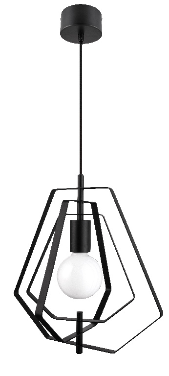 Pendul, negru, 1 x 42 W GoodHome Nedoki