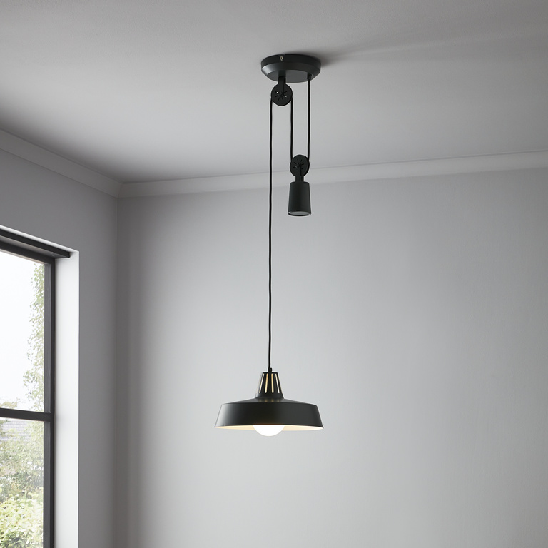 Lustra tip pendul, Verde, 60 W, 1 x E27  GoodHome Yarra