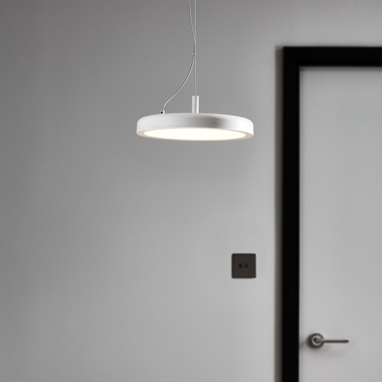 Lustra LED GoodHome Azagny, 20W, 1300lm, 3000K, alb