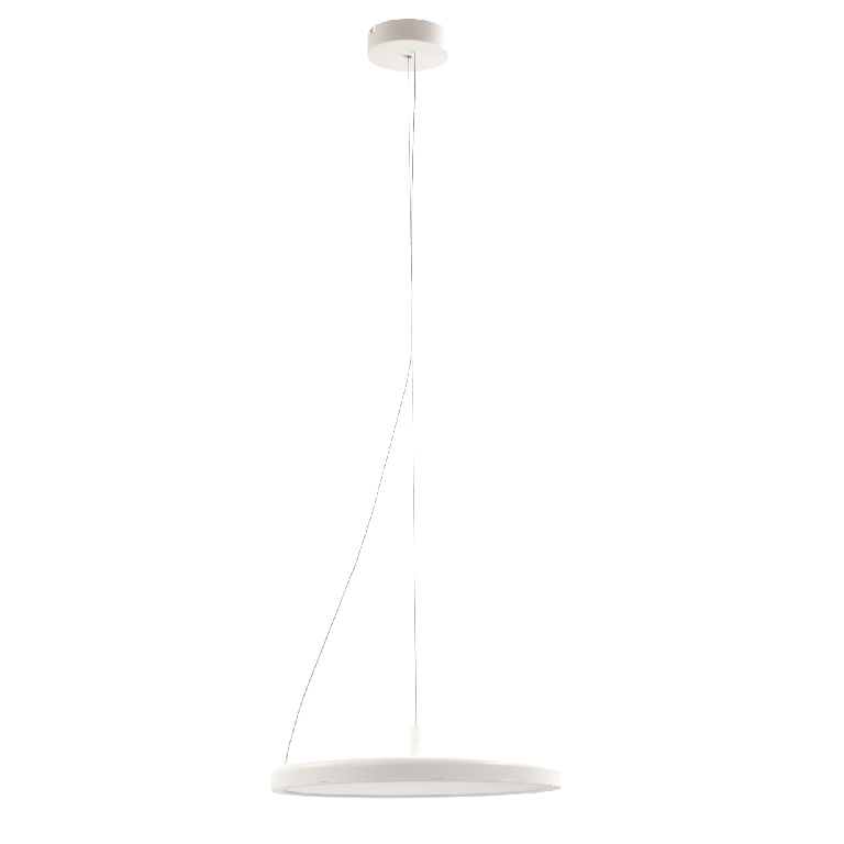 Lustra LED GoodHome Azagny, 25.5W, 2200lm, 3000K, alb