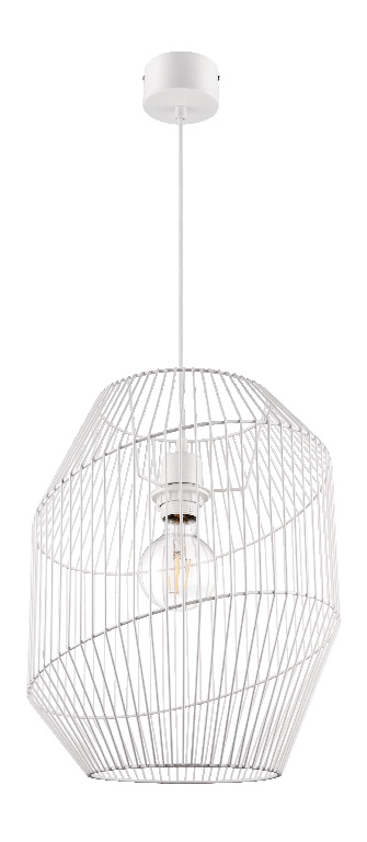 Lustra tip pendul, Alb, 42 W, 1 x E27  GoodHome Tsolma
