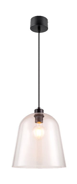 Lustra tip pendul, Transparent, 42 W, 1 x E27  GoodHome Calume
