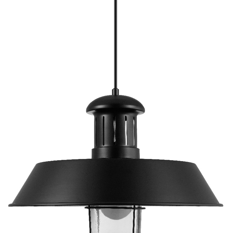 Lustra tip pendul, Negru, 40 W, 1 x E27 GoodHome Genly