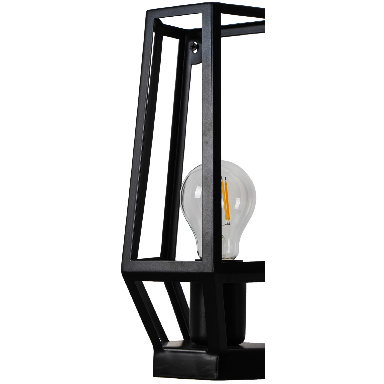Aplica incandescenta GOODHOME Nantan, 10W, E27, IP20, negru