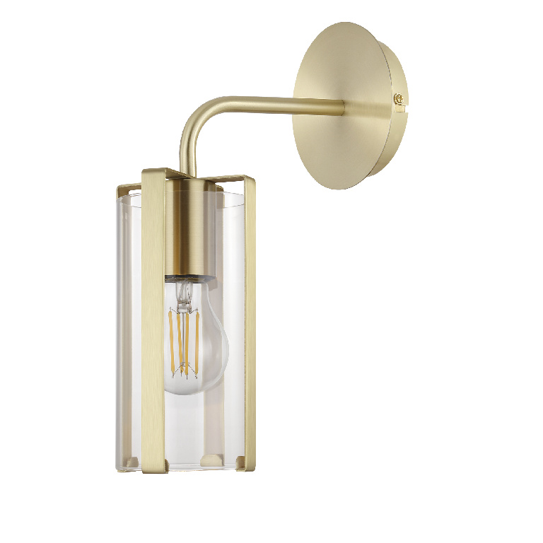 Aplica incandescent GOODHOME Saiph, 60W, E27, IP20, auriu