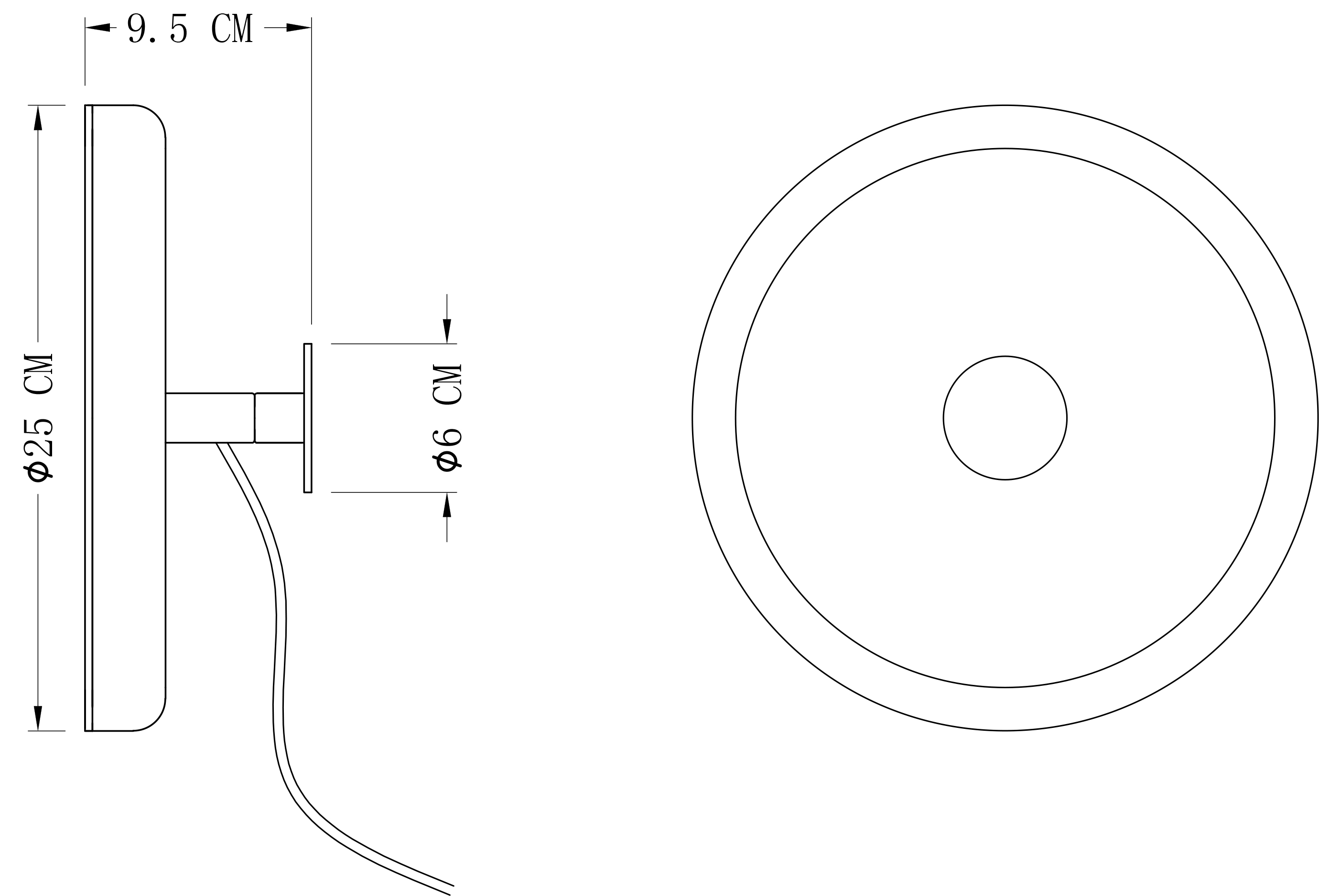 Aplica LED GOODHOME Azagny, 25W, 1500lm, alb cald, intensitate variabila, alb