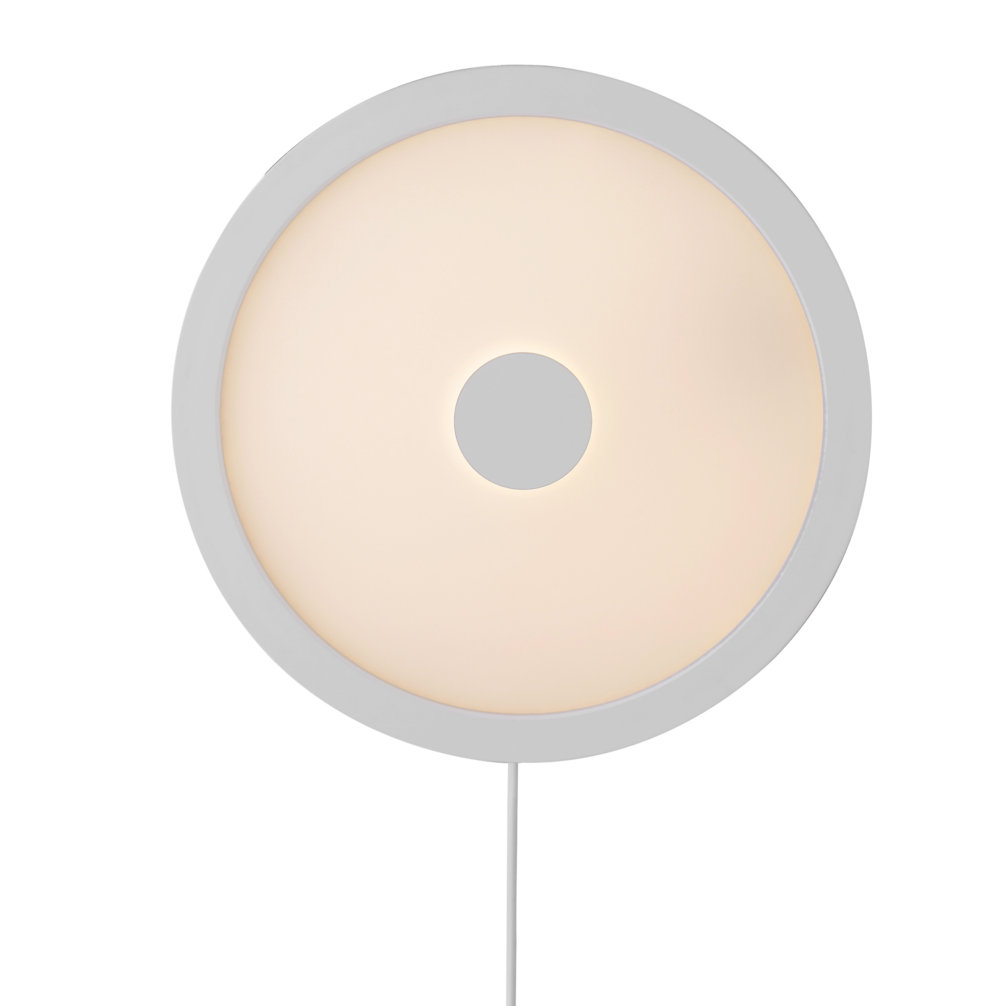 Aplica LED GOODHOME Azagny, 25W, 1500lm, alb cald, intensitate variabila, alb