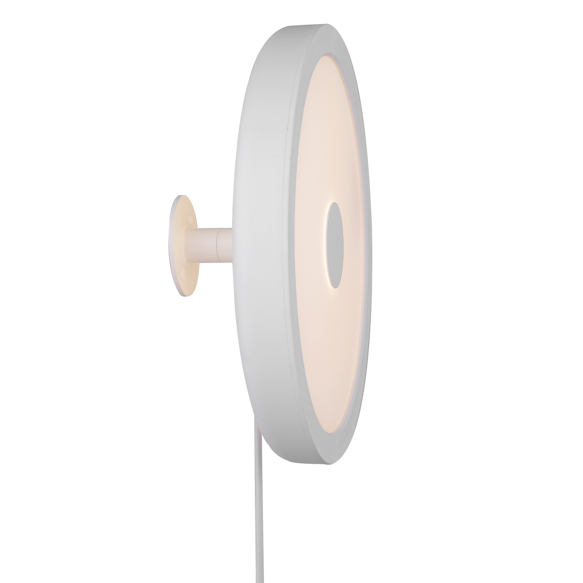 Aplica LED GOODHOME Azagny, 25W, 1500lm, alb cald, intensitate variabila, alb