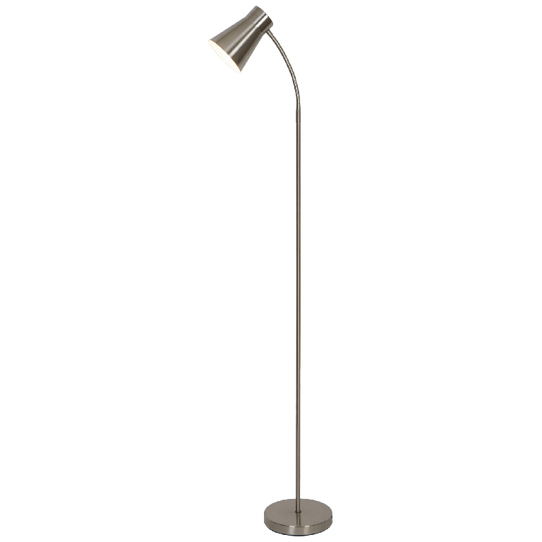 Lampadar Argintiu, E27, 10 W, 165 cm GoodHome Hentage