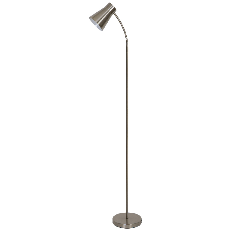 Lampadar Argintiu, E27, 10 W, 165 cm GoodHome Hentage
