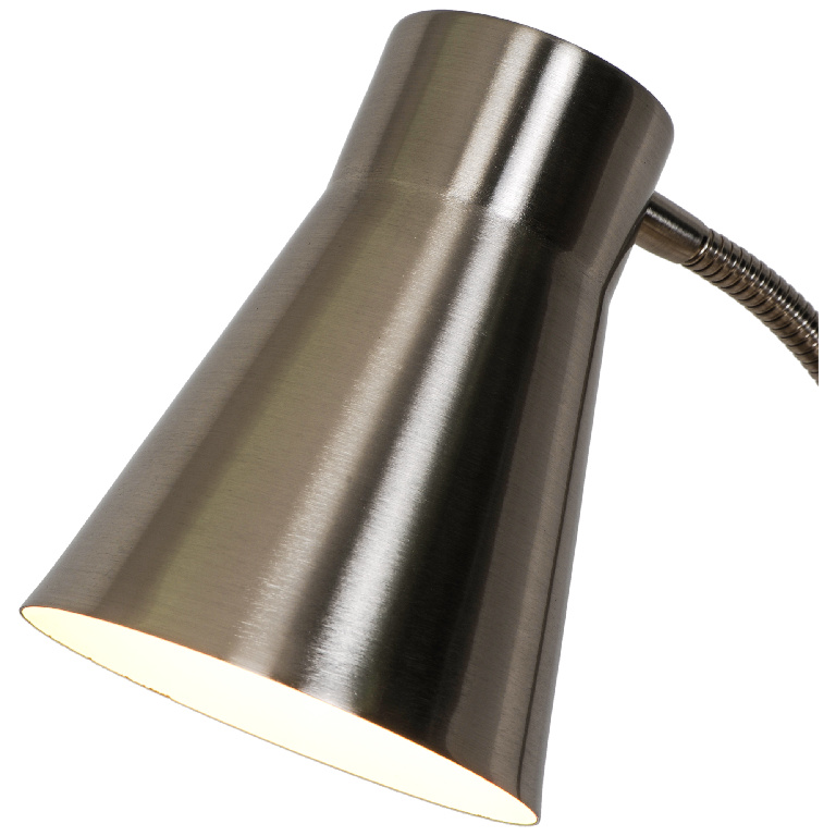 Lampadar Argintiu, E27, 10 W, 165 cm GoodHome Hentage