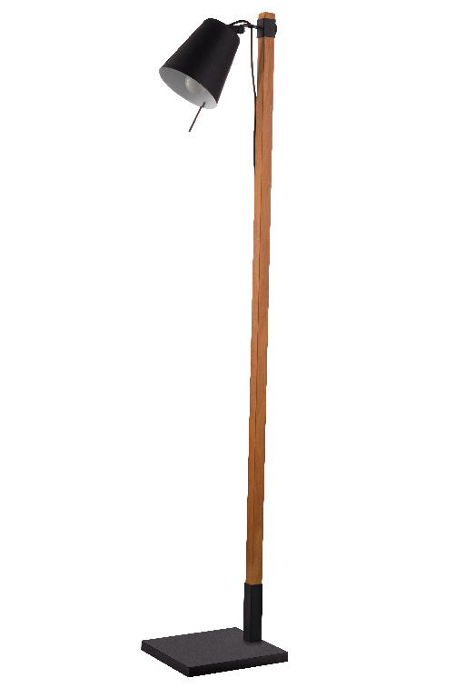 Lampadar GOODHOME Menonry, 40W, E27, 165cm, negru