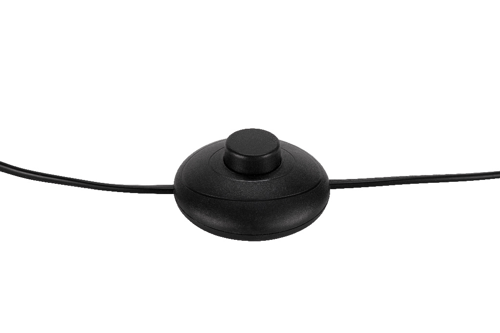 Lampadar GOODHOME Roccheta, 42W, E27, argintiu
