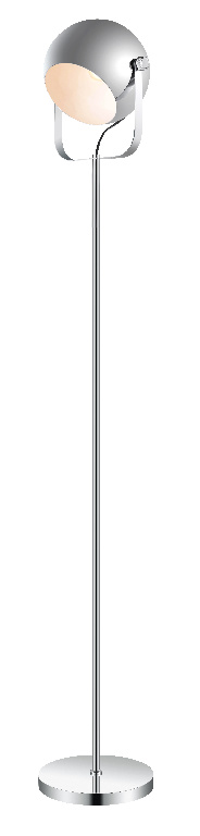 Lampadar GOODHOME Roccheta, 42W, E27, argintiu