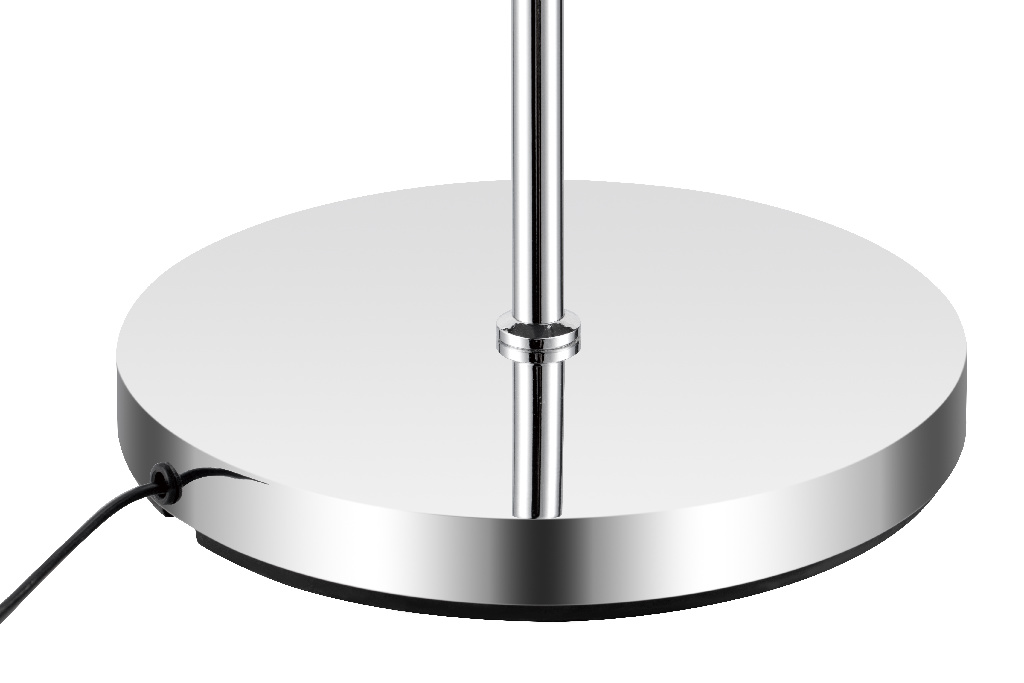 Lampadar GOODHOME Roccheta, 42W, E27, argintiu