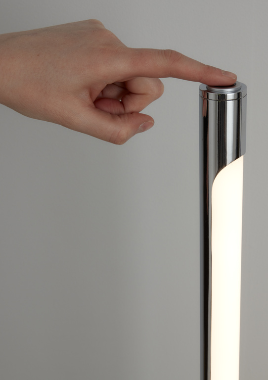 Lampadar LED GoodHome Eucrit, IP20, argintiu