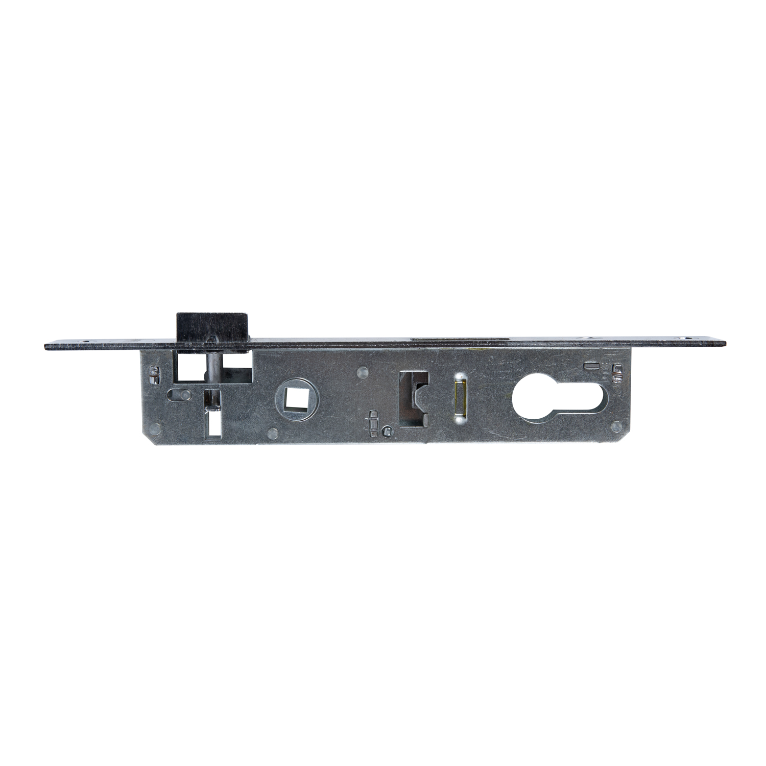 Broasca ingropata YALE, usa aluminiu, nichel, backset 30 mm, interax 85 mm