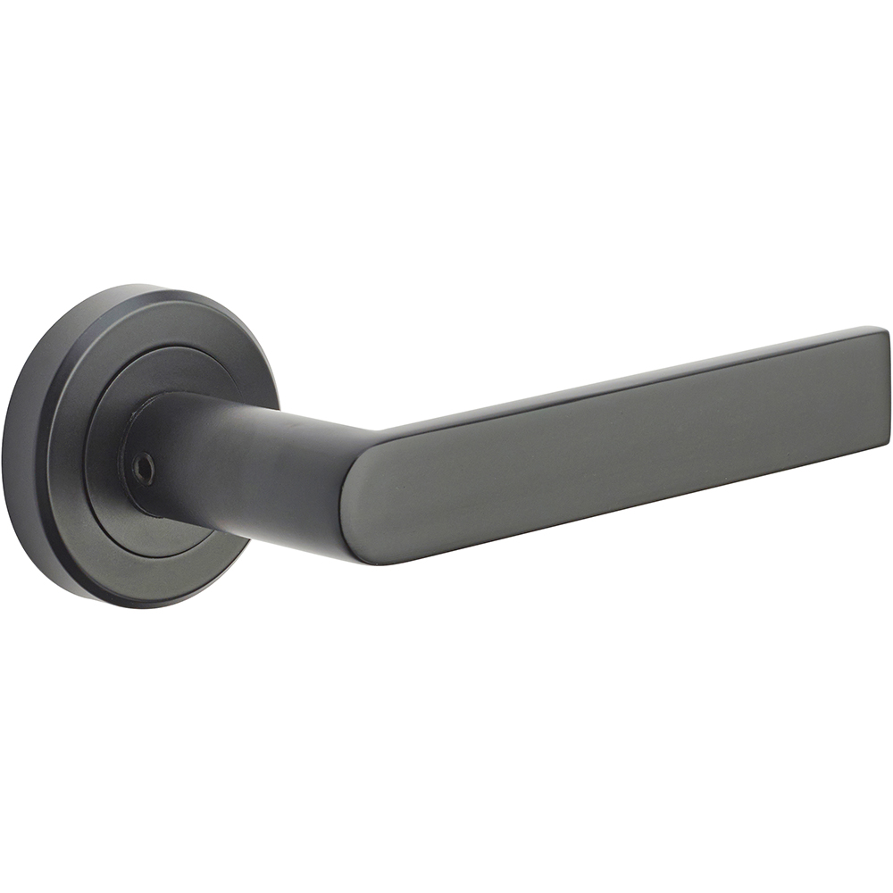 Set manere cu rozete YALE Osprey, zinc, negru