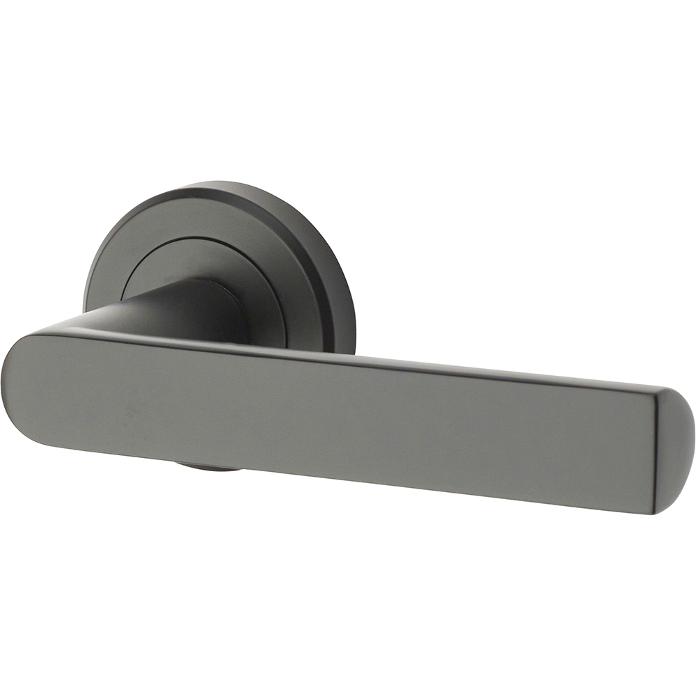 Set manere cu rozete YALE Osprey, zinc, negru