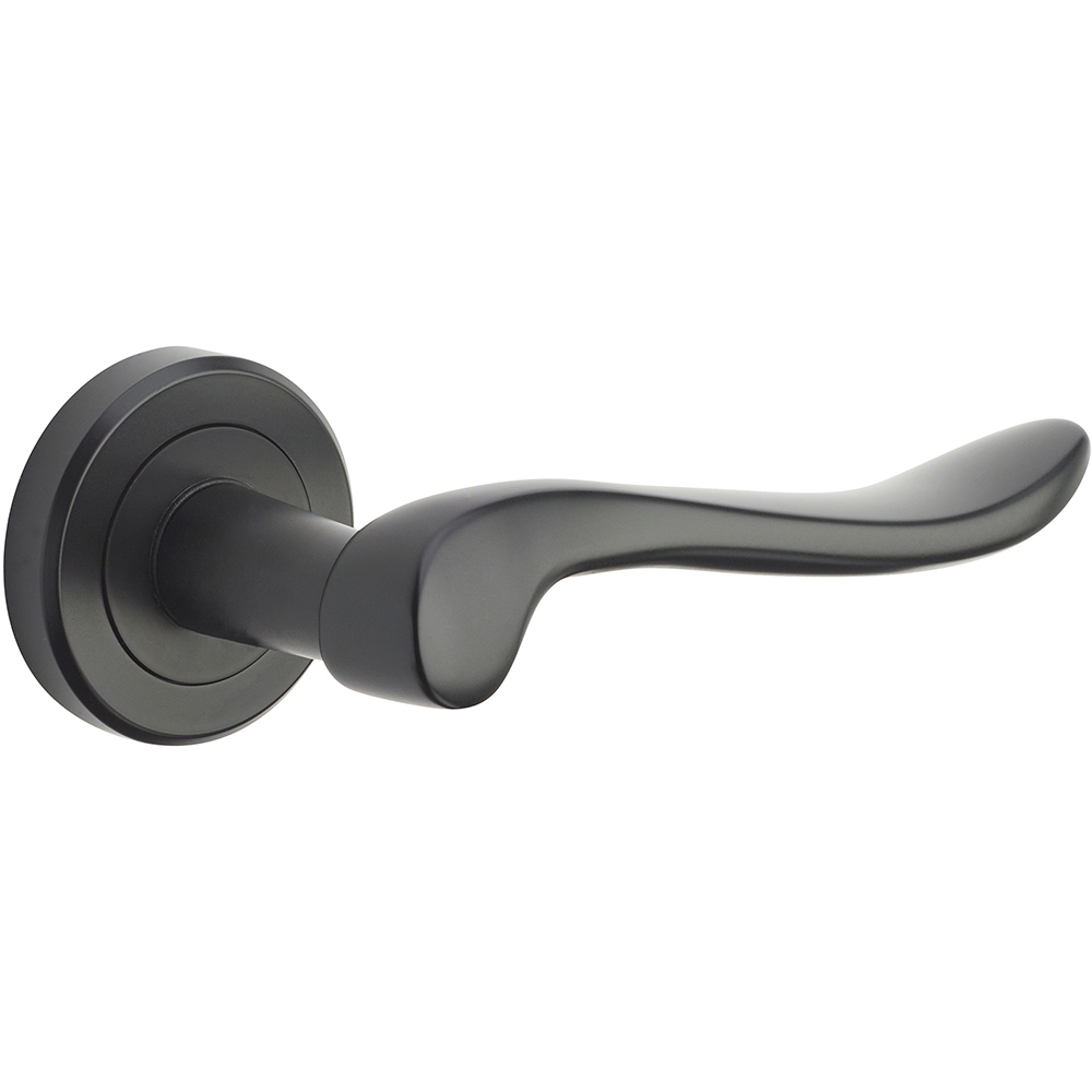Set manere cu rozete YALE Eagle, zinc, negru