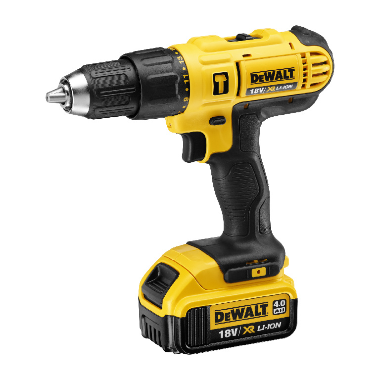 Masina de gaurit/insurubat (bormasina) DEWALT DCD776, 300W, 1500rpm, 42Nm