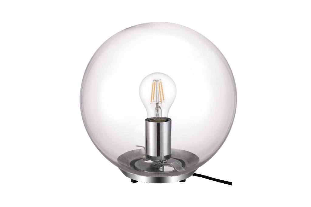 Veioza GOODHOME Barool, E27, IP20, transparent