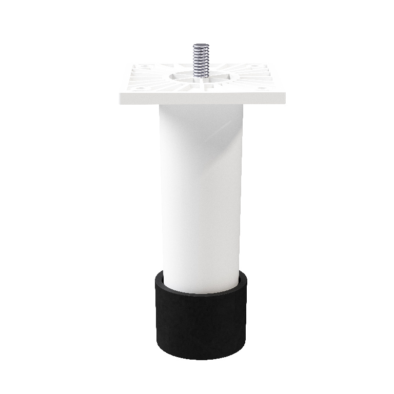 Picioare Reglabile Inalte Alb, 12 cm  GoodHome Atomia