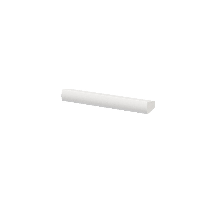 Maner lemn, alb, 2 bucati/set  GoodHome Atomia